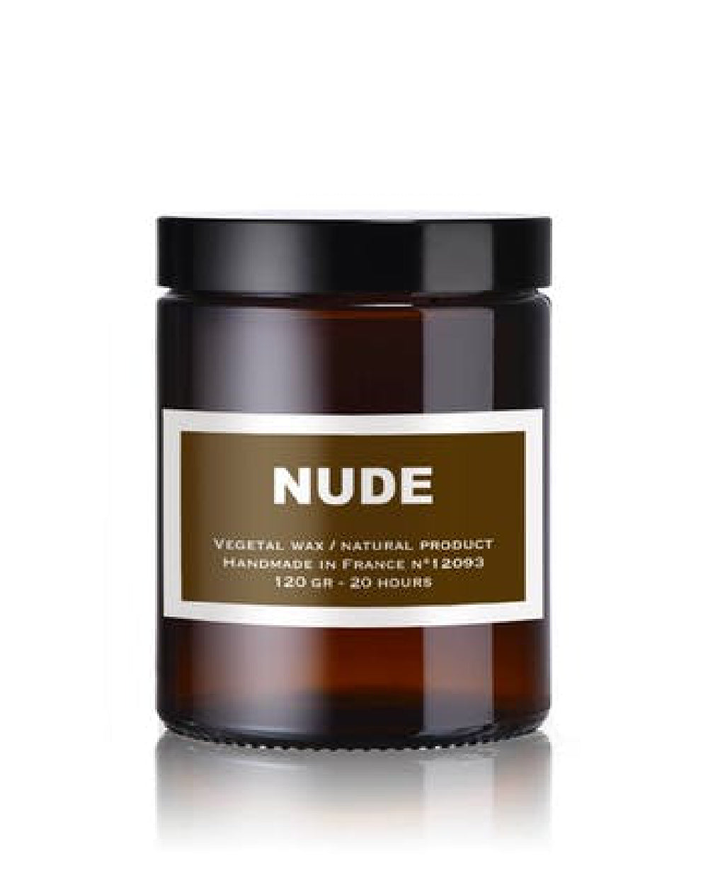 Bougie Nude Patchouli - Offerte pour l'achat d'un gommage et d'un masque